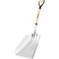 Truper #12 Scoop Shovel, Aluminum, Handle W/ D-Grip PALY-12M / 31293